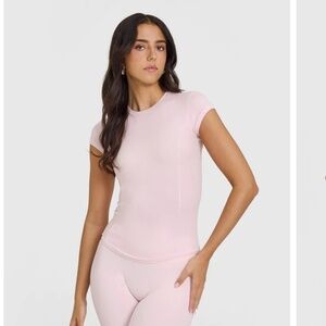 ONERACTIVE MELLOW™ RIB T-SHIRT - Ballet Pink